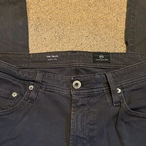 AG Men's Faded Black Soft Jeans